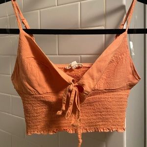 Orange La Hearts Tank Top